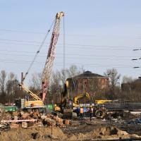 2021-03 Budowa kładki i tunelu na Warszawie Zachodniej