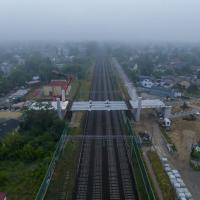 Pruszków, wiadukt kolejowy, nowa infrastruktura