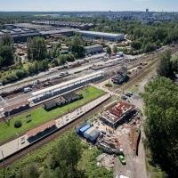 2025-08-08 Kolej w Katowicach zmienia się nie do poznania. Codziennie 1000 pracowników na budowie