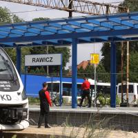 2019-07-22 W Rawiczu jest nowy peron, będą windy