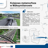 stacja, port, przewóz towarów, mapa, Maksymilianowo
