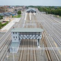 stacja, LK131, Bytom, widok z lotu ptaka