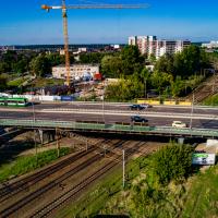 E75, Rail Baltica, Białystok, CEF, Czyżew, wiadukt kolejowy