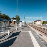 nowa stacja, nowa infrastruktura, nowy peron, Ostróda