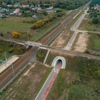 Sadowne, E75, Rail Baltica, CEF, Czyżew, nowe przejście podziemne, Jasienica