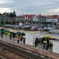 2023-11-14 Na stacji w Legionowie nowe windy ułatwiają dostęp do kolei