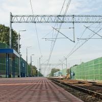 peron, modernizacja, LK1, ekrany akustyczne, Radziwiłłów Mazowiecki, POIiŚ 2007-2013, wypustki