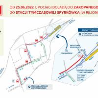 Zakopane, nowa infrastruktura, pociąg pasażerski, prace na linii, kolejowa zakopianka, Spyrkówka