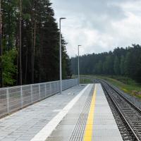 2019-06-14 Nowe perony i tory zapowiadają dobre podróże między Szczytnem a Piszem