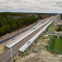 E75, Rail Baltica, CEF, Sadowne Węgrowskie, przystanek