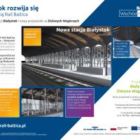 infografika, E75, Rail Baltica, CEF