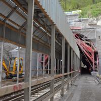 tunel, nowa sieć trakcyjna, nowy tor, nowa infrastruktura, Trzcińsko