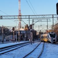 stacja, Legnica, pociąg pasażerski