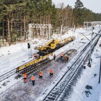 2021-02-19 Kolejne kilometry nowych torów do portów w Szczecinie i Świnoujściu