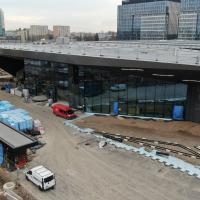 Warszawa Zachodnia, warszawska linia średnicowa, Budimex, WWK, zdjęcia z drona