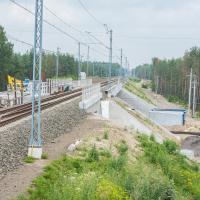 wiadukt, modernizacja, POIiŚ 2014-2020, Program Operacyjny Infrastruktura i Środowisko, tor, Czachówek, Czachówek Górny, inwestycja