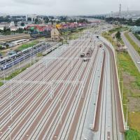 pociąg towarowy, przewóz towarów, Port Gdynia, nowa infrastruktura