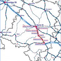 Kędzierzyn-Koźle, mapa, Opole Zachodnie, nowa infrastruktura, LK30