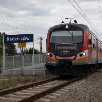 stacja, POIiŚ 2014-2020, LK97, Radziszów, kolejowa zakopianka, nowy peron