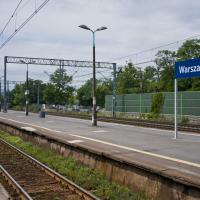 peron, CEF, Łącząc Europę, LK447, tor, przed modernizacją, Warszawa Ursus, przystanek, inwestycja