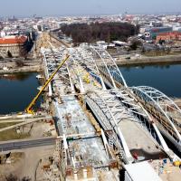 Kraków, nowe przęsło, most nad Wisłą, nowa infrastruktura, www.krakow-rudzice.pl