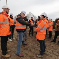 E75, Rail Baltica, CEF, Małkinia, briefing prasowy