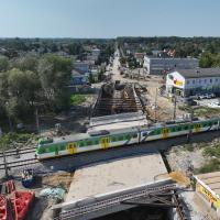 2024-10-23 Mazowsze: Tunel pod torami połączył Teresin z Paprotnią