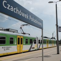 peron, stacja, POIiŚ 2014-2020, LK8, Czachówek Południowy, infrastruktura pasażerska, zmodernizowany peron