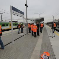 E75, Rail Baltica, CEF, Małkinia, briefing prasowy