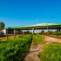 E75, Rail Baltica, Białystok, CEF, Czyżew, wiadukt kolejowy