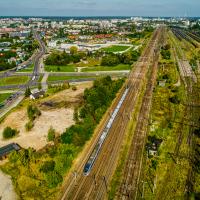 E75, Rail Baltica, Białystok, CEF, Czyżew, wiadukt kolejowy