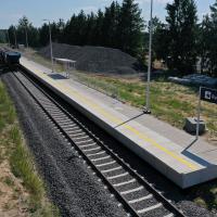 nowy przystanek, LK35, nowa infrastruktura, Raszujka