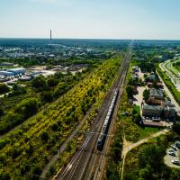 E75, Rail Baltica, Białystok, CEF, Czyżew, wiadukt kolejowy