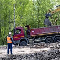 Trzebinia, Oświęcim, LK93, Czechowice-Dziedzice, prace na linii