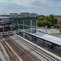 nowy przystanek, nowa infrastruktura, Radom Wschodni, nowy wiadukt drogowy, widok z lotu ptaka, ul. Żeromskiego