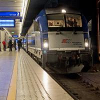 peron, tunel średnicowy, Łódź, tunel, pociąg, Łódź Fabryczna, tor