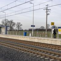 E59, nowa infrastruktura pasażerska, Morzyca, nowy peron