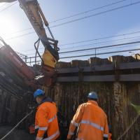 2022-03-09 W Legionowie powstaje bezpieczne skrzyżowane pod torami