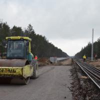 modernizacja, LK8, budowa peronu, Grabów nad Pilicą