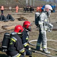 bezpieczeństwo, Legnica, PKP Intercity, straż pożarna, ratownictwo techniczne, awaria, ratownictwo, PKP Cargo, ćwiczenia, pożar, ogień, gaszenie pożaru