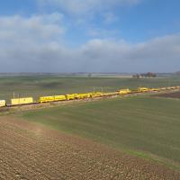 PUN, maszyna, LK204, prace na stacji kolejowej