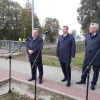 Olsztyn, Gutkowo, nowy przystanek, Merchel Ireneusz, LK220, briefing prasowy, nowa infrastruktura pasażerska, Olsztyn Likusy, Olsztyn Redykajny, Olsztyn Szkoła