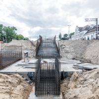 2018-06-27 Widać postęp prac na modernizowanej linii kolejowej Siedlce - Terespol