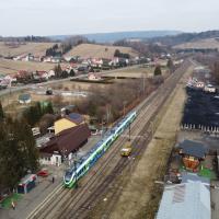 2022-03-03 PLK przygotowały kolejowe połączenie do przejścia granicznego w Krościenku