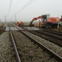 2018-01-15 Nadodrzanka - rozpoczęła się modernizacja na odcinku Drzeńsko - Kostrzyn