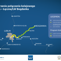 infografika, dokumentacja projektowa, Chełm, podpisanie umowy, Kolej+, nowe połączenia kolejowe, LK81, Włodawa