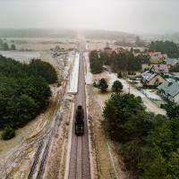 pociąg, tor, nowy przystanek, LK182, nowa infrastruktura, kolej na lotnisko, Mierzęcice