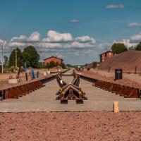 Sterławki Wielkie, tor, rozjazd, LK38, KPO, inwestycje w realizacji