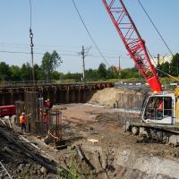 E75, Ełk, nowa infrastruktura, nowy wiadukt kolejowy