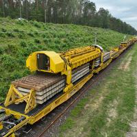 Radzice, Tomaszów Mazowiecki, PUN, maszyna, LK22, prace utrzymaniowe